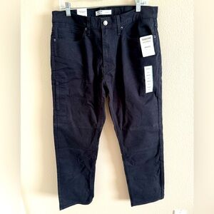 NWT Men’s Signature‎ Levi Strauss Black Athletic Flex Jeans 34x30